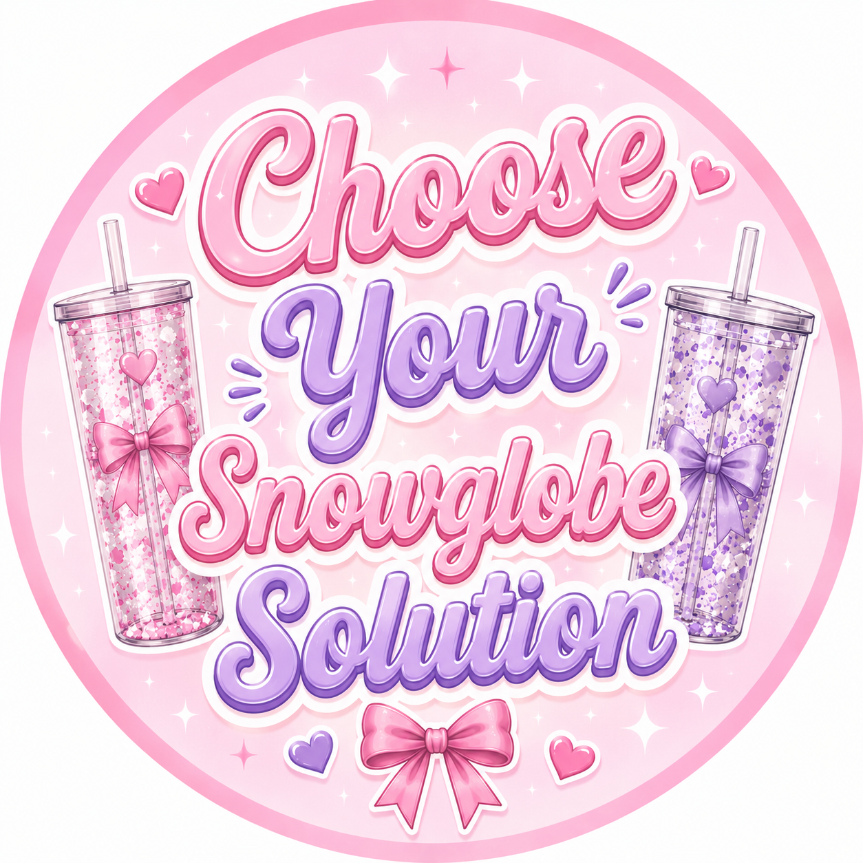 Choose your snow globe solution