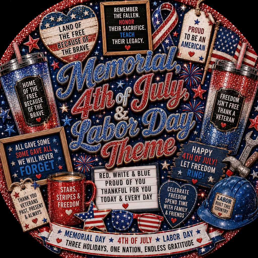 Memorial/4th/Labor Day
