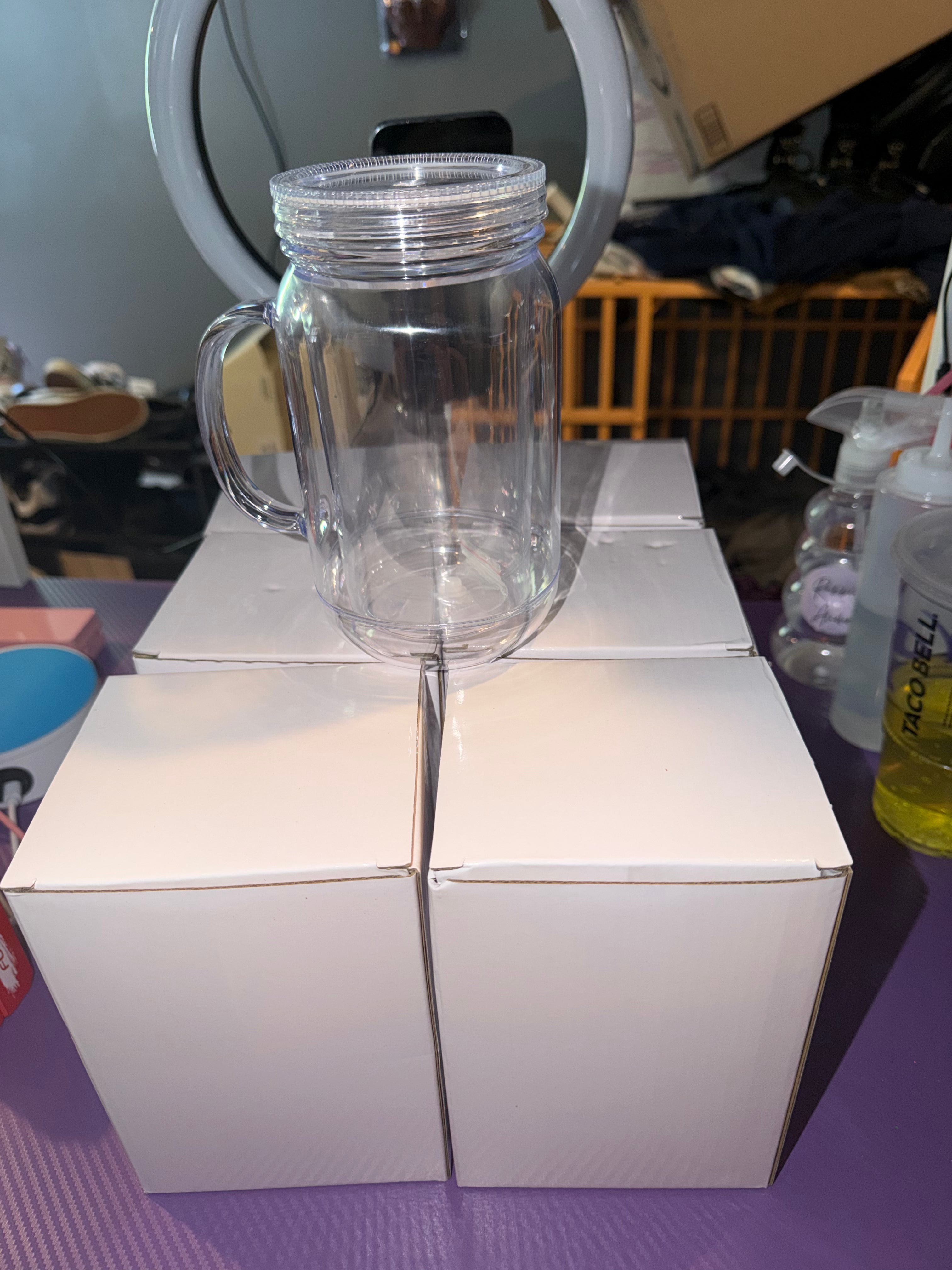 NEW RELEASE 24 ounce mason jars